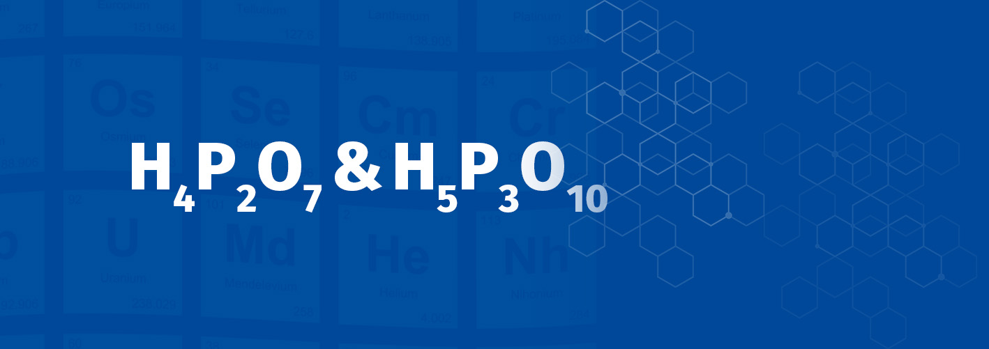 Produkte im Fokus: Phosphate E450 und E451