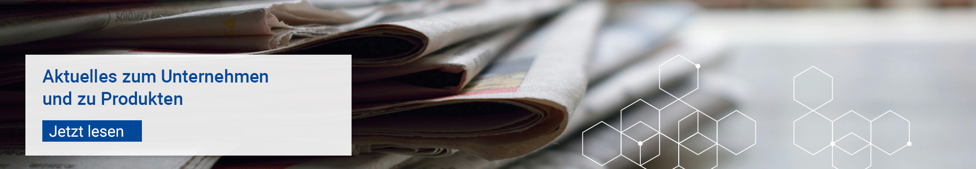 Slider zu Aktuellem im Unternehmen