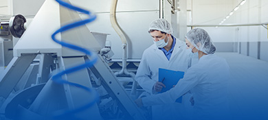 Bild mit Menschen im Labor